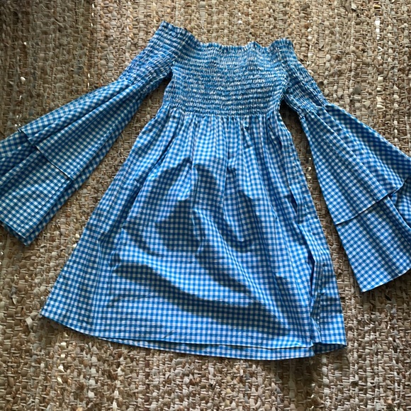 Caroline Constas Appolonia Gingham Dress Size S - Picture 6 of 6